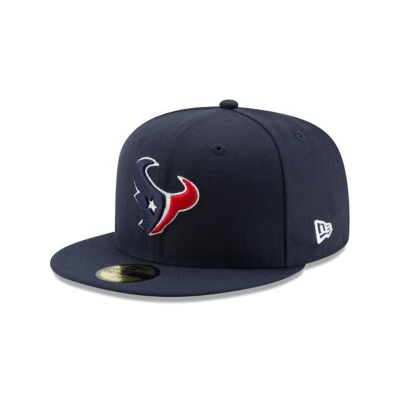 Blue Houston Texans Hat - New Era NFL 59FIFTY Fitted Caps USA4659017